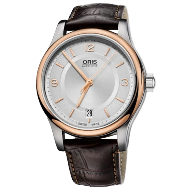 Oris 01 733 7578 4331-07 5 18 10 ساعة كلاسيكية للجنسين