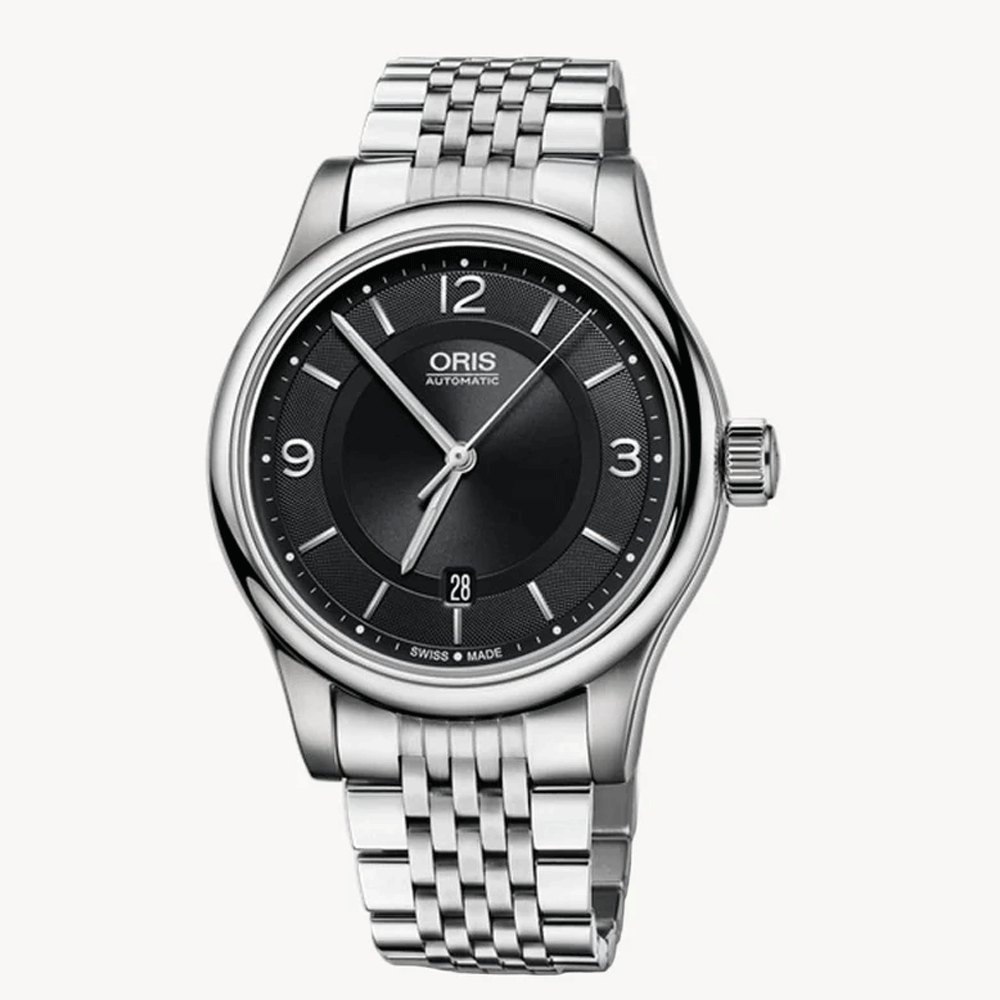 Oris 01 733 7594 4034-07 8 20 61 ساعة أوتوماتيكية كلاسيكية للرجال