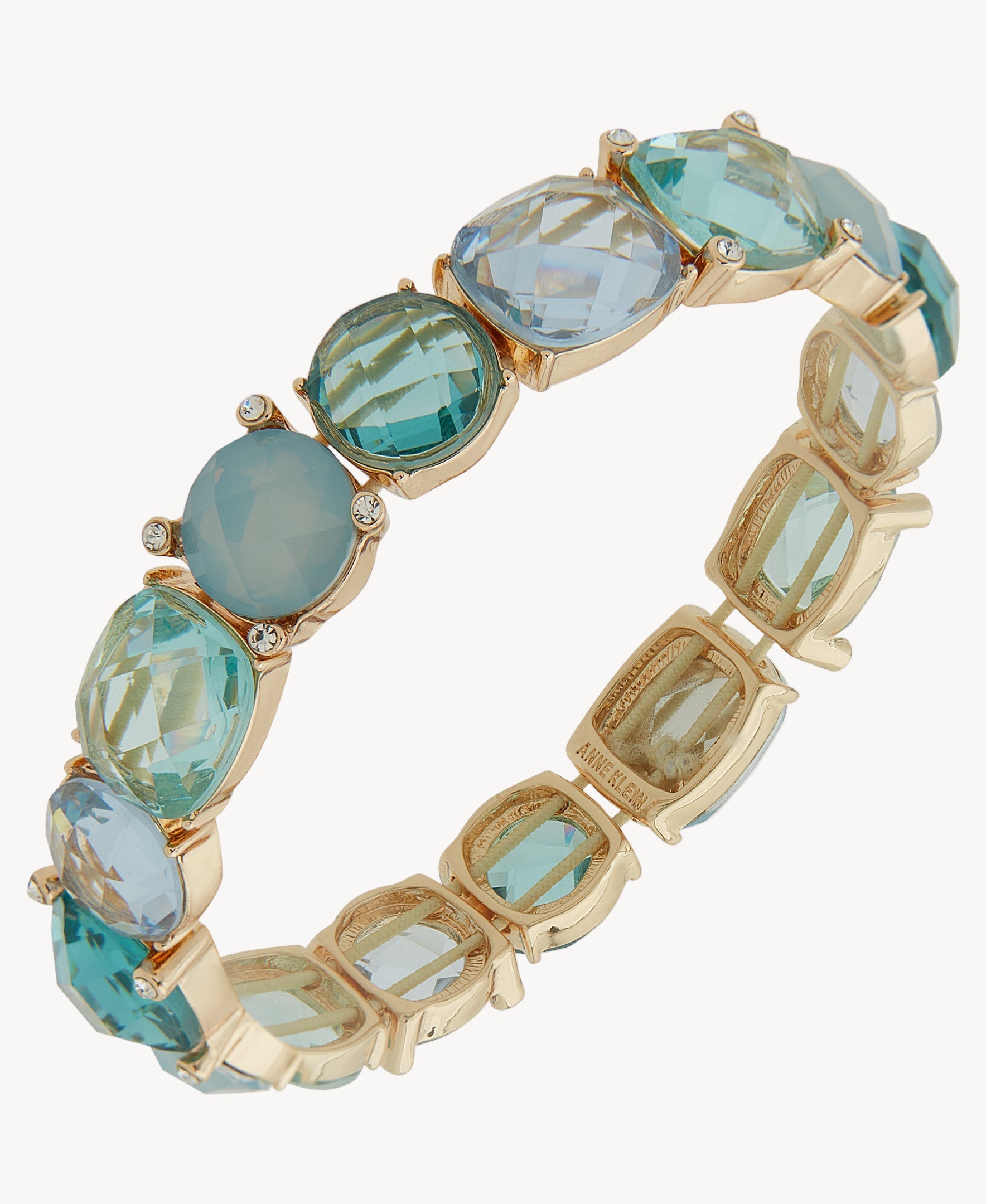 سوار مطاطي من الكريستال الأزرق من آن كلاين جوليري 01B00701