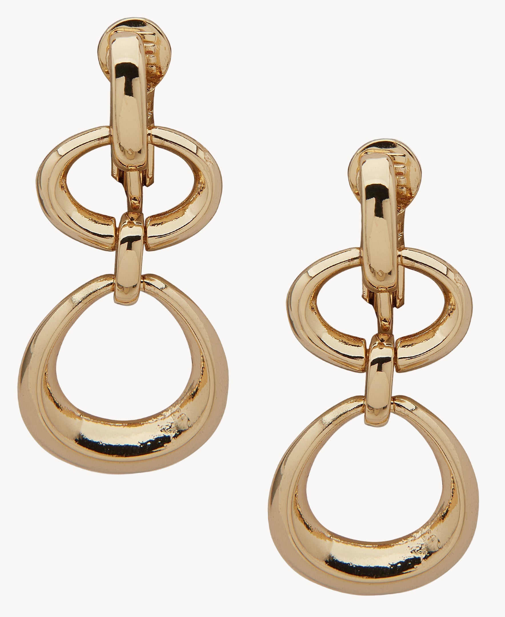 أقراط متدلية من الذهب من آن كلاين جوليري 01C00318