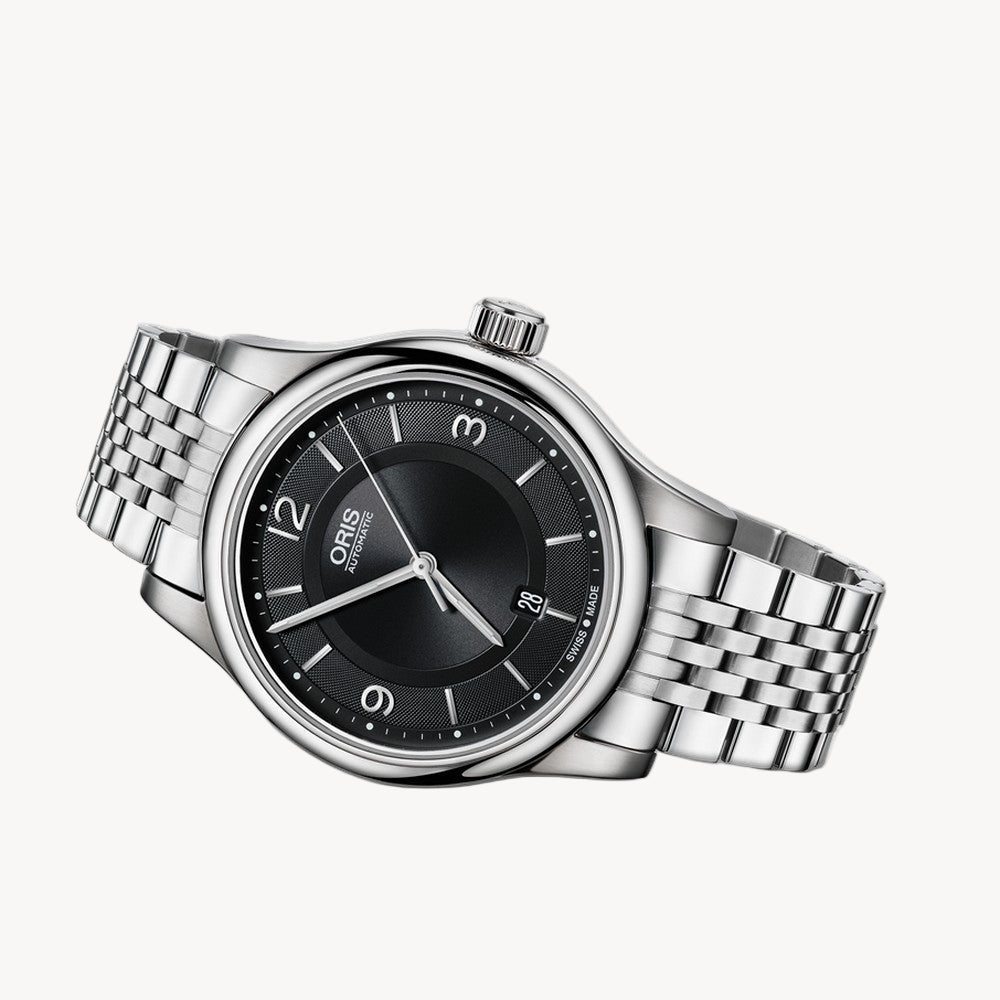 Oris 01 733 7594 4034-07 8 20 61 ساعة أوتوماتيكية كلاسيكية للرجال