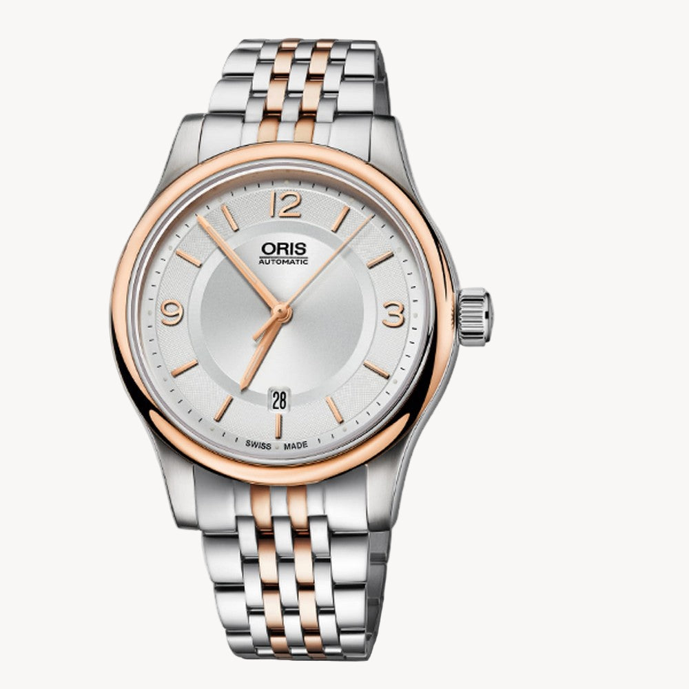 Oris 01 733 7594 4331-07 8 20 12 ساعة أوتوماتيكية كلاسيكية للرجال