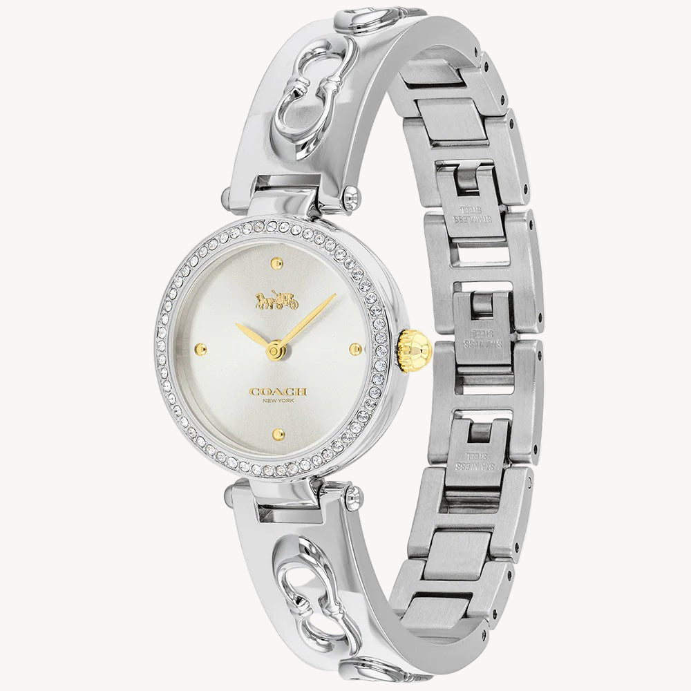 ساعة كوتش بارك النسائية المصنوعة من الفولاذ المقاوم للصدأ - 14503275