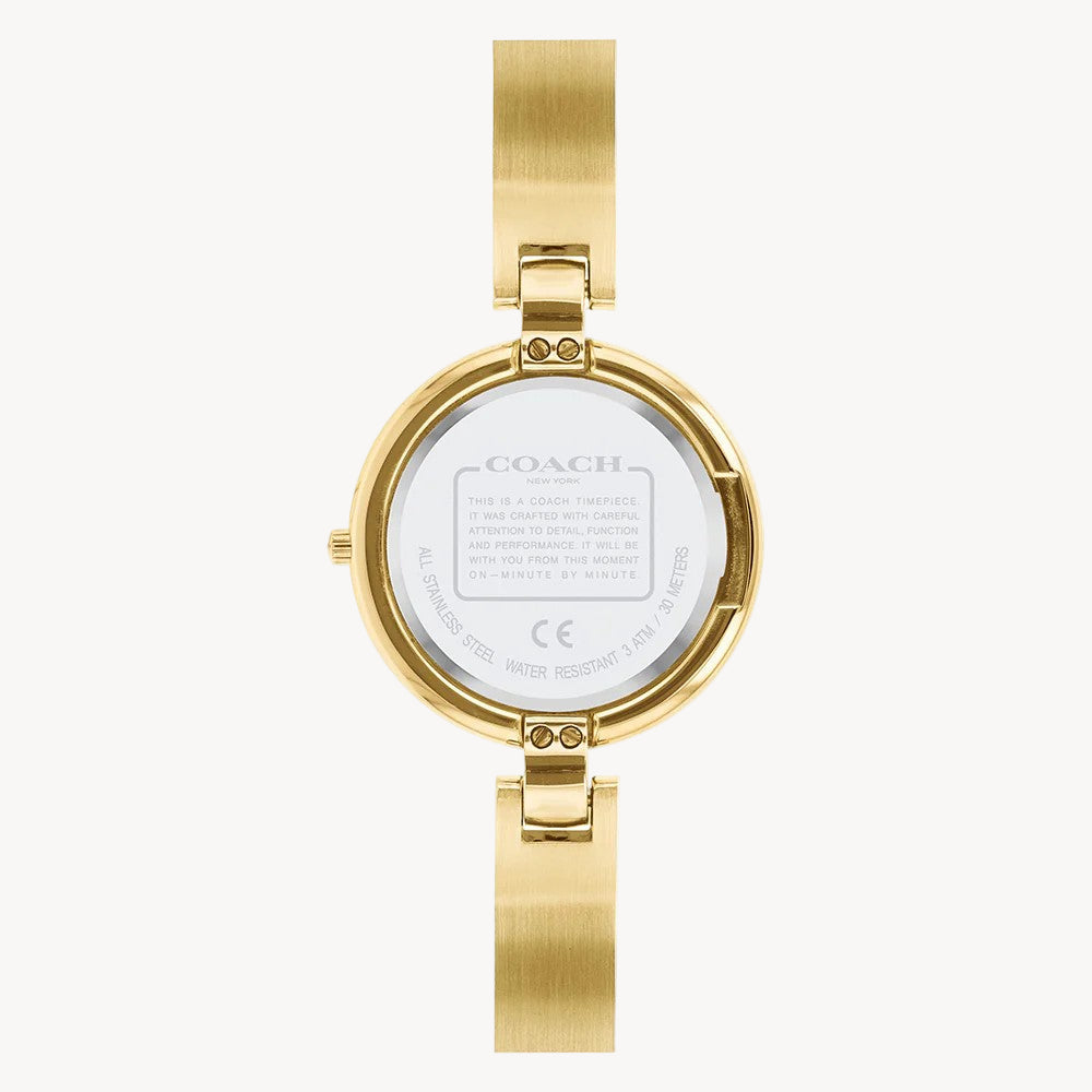 ساعة كوتش كريستي الذهبية للسيدات من الفولاذ - 14503318