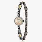 ساعة كوتش جوردين للسيدات بلمسة نهائية عتيقة ومرصعة بالكريستال - 14503435