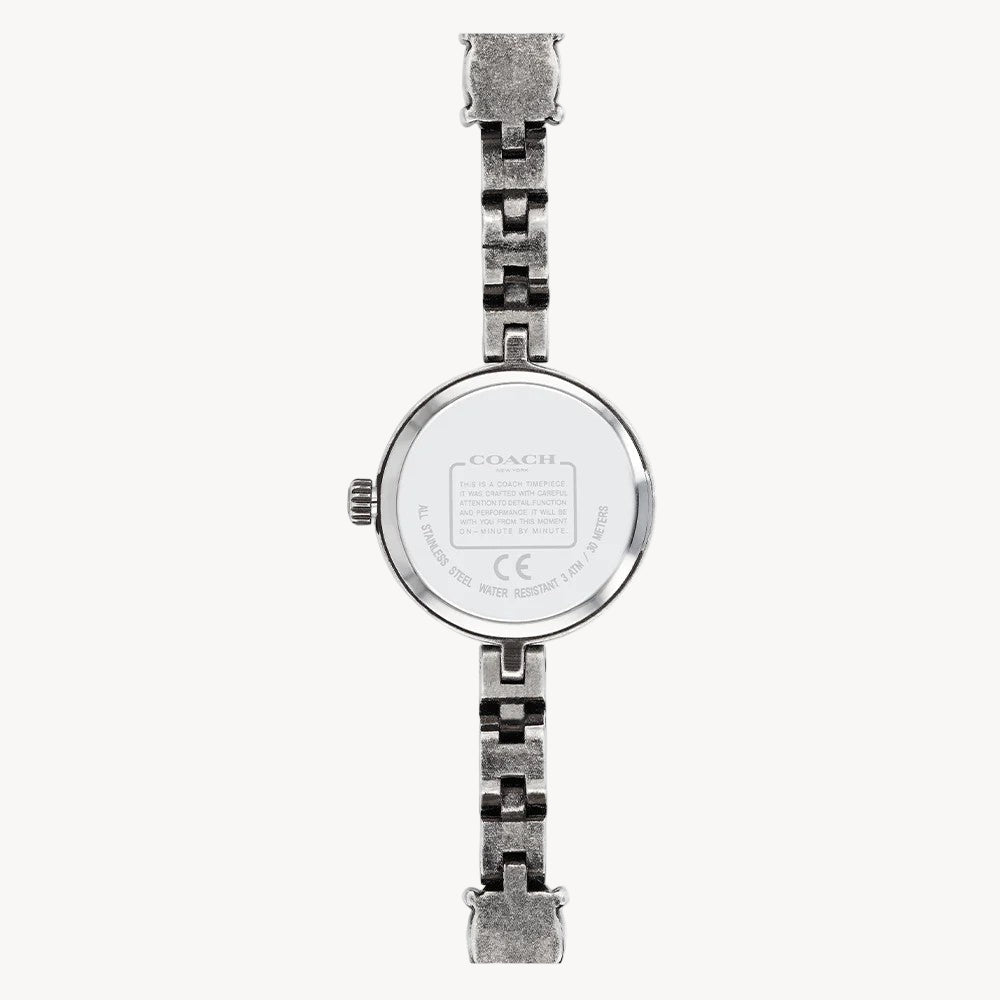 ساعة كوتش جوردين للسيدات بلمسة نهائية عتيقة ومرصعة بالكريستال - 14503435