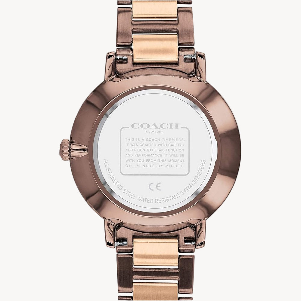 ساعة كوتش كوارتز نسائية