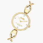 ساعة كوتش كارول الذهبية للنساء بسوار من الفولاذ - 14503749