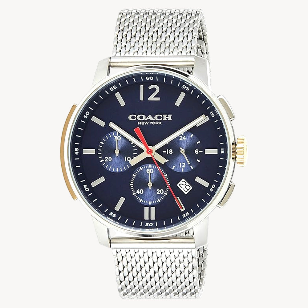 COACH 14602022 Bleecker Chronograph Black Dial Men's Watch Coach