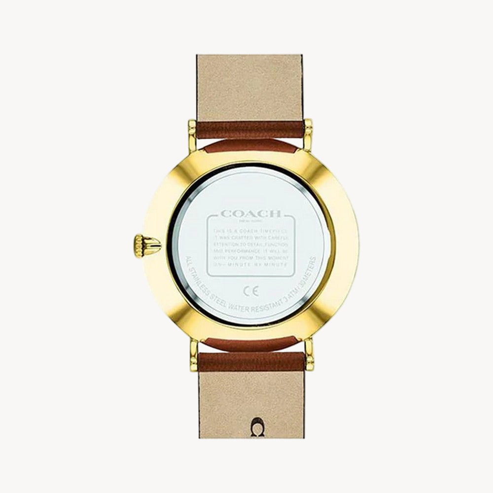 ساعة كوتش تشارلز جرين للرجال من الجلد 14602435