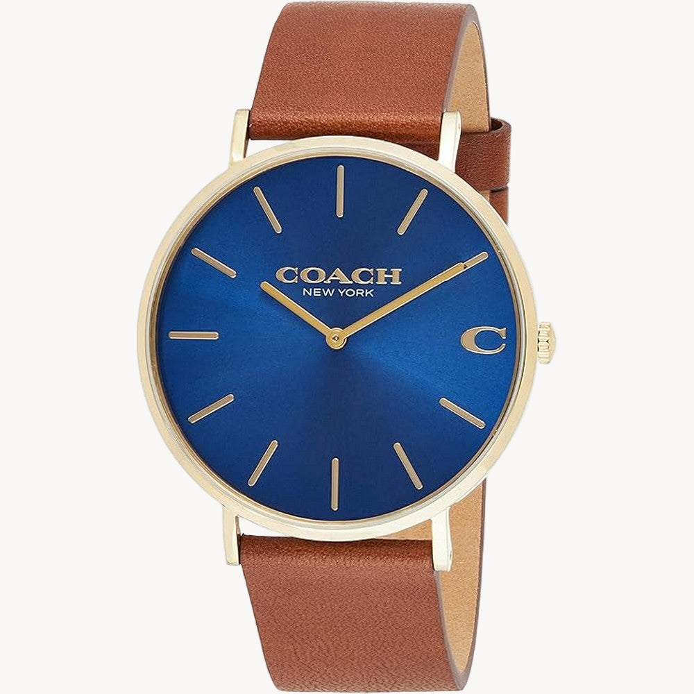 IONIC THIN GOLD PLATED 1 STEEL CASE
Blue DIAL
BROWN CALFSKIN STRAP
MINERAL GLASS