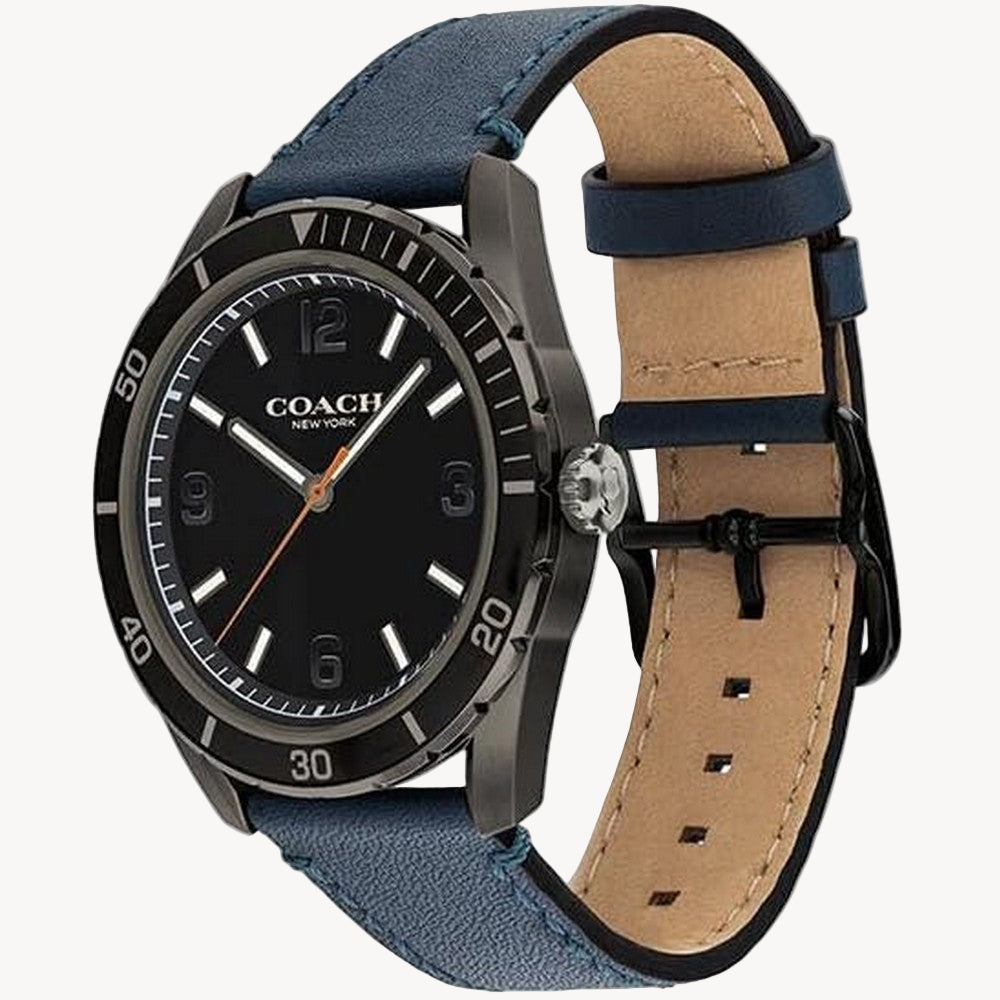 ساعة كوتش بريتن للرجال باللون الأسود 14602497