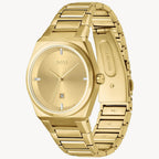 ساعة هوغو بوس 1502672 ذهبية للنساء من الفولاذ المقاوم للصدأ