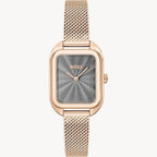 ساعة هوغو بوس 1502683 أنالوج بمينا رمادي للنساء