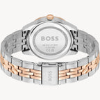 Hugo Boss 1502709 Two-Tone Steel Blue Dial Slim Women's Watch