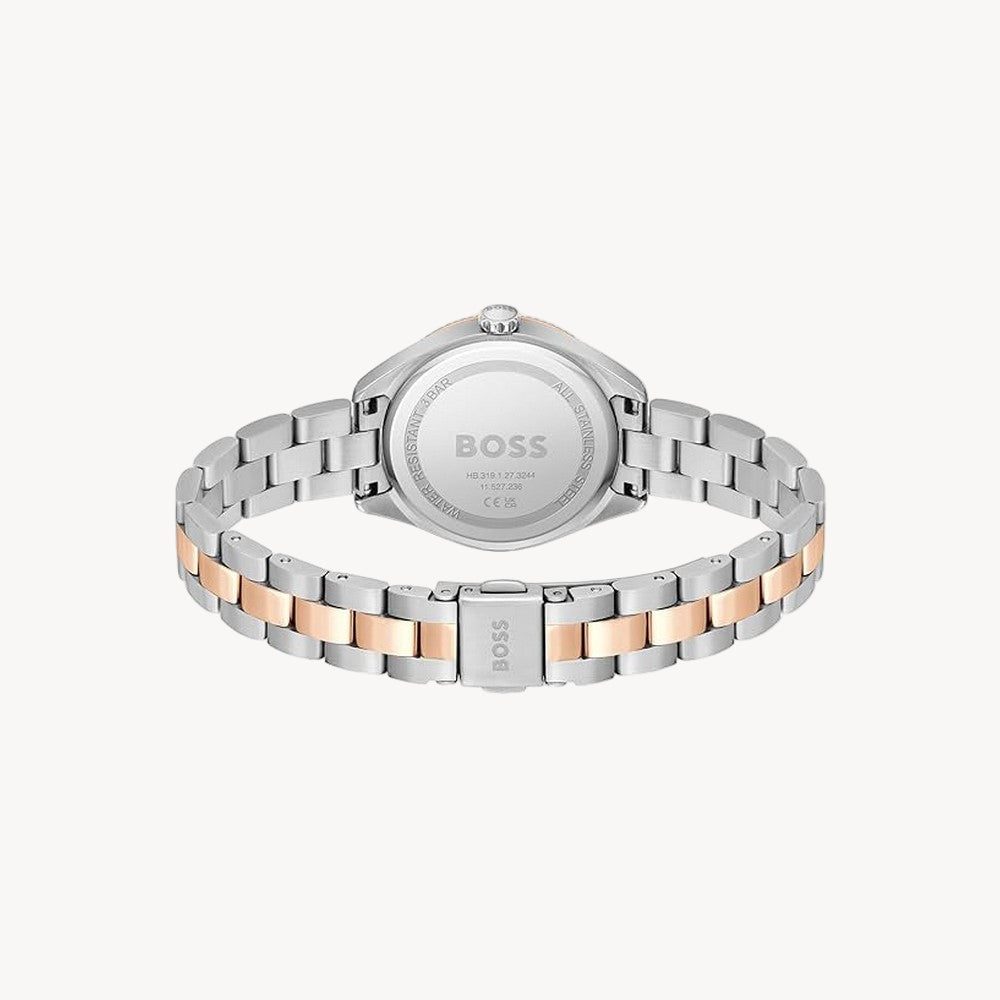 Hugo Boss 1502727 Stainless Steel Analog White Dial Women's Watch