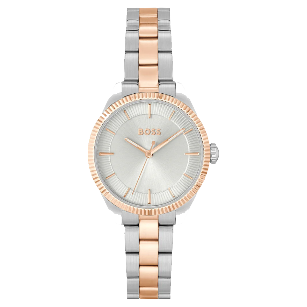 Hugo Boss 1502727 Stainless Steel Analog White Dial Women's Watch