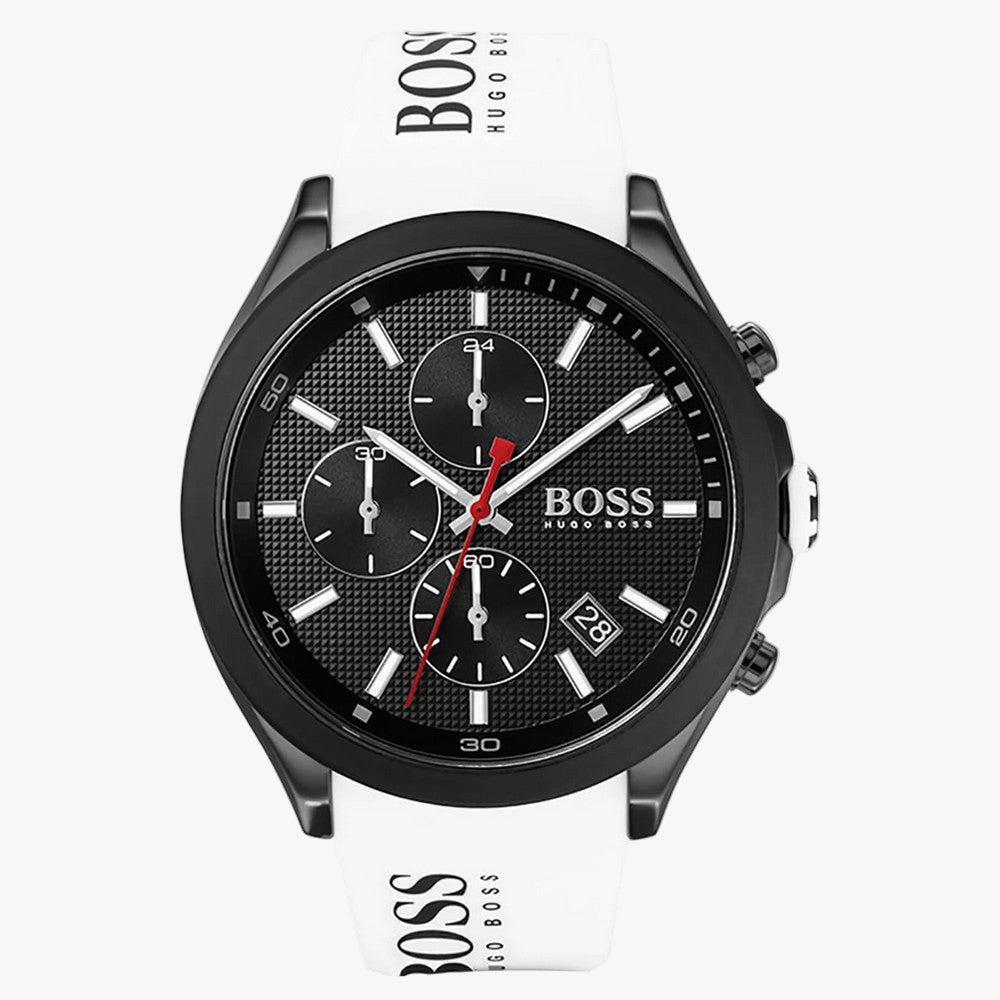 Hugo Boss 1513718 Velocity White Silicone Men's Watch
