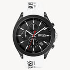 Hugo Boss 1513718 Velocity White Silicone Men's Watch