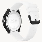 Hugo Boss 1513718 Velocity White Silicone Men's Watch