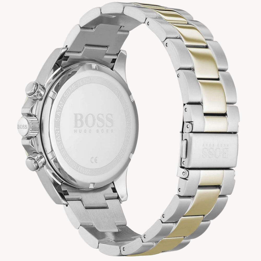 Hugo Boss 1513767 Men's Blue Chronograph Stainless Steel Watch