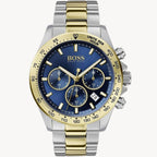 Hugo Boss 1513767 Men's Blue Chronograph Stainless Steel Watch