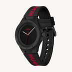 Hugo Boss 1530343 Analogue Quartz Watch for Men #LIT for HIM Collection with Silicone Bracelet
