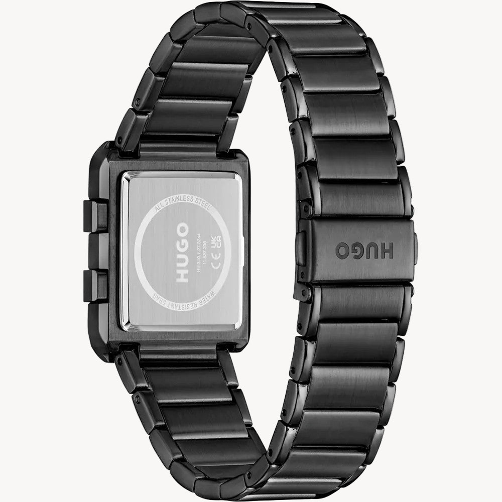 Hugo Boss 1530358 #Thrive Digital Qtz Digi Black Rectangle Dial Men's Watch