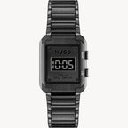 Hugo Boss 1530358 #Thrive Digital Qtz Digi Black Rectangle Dial Men's Watch