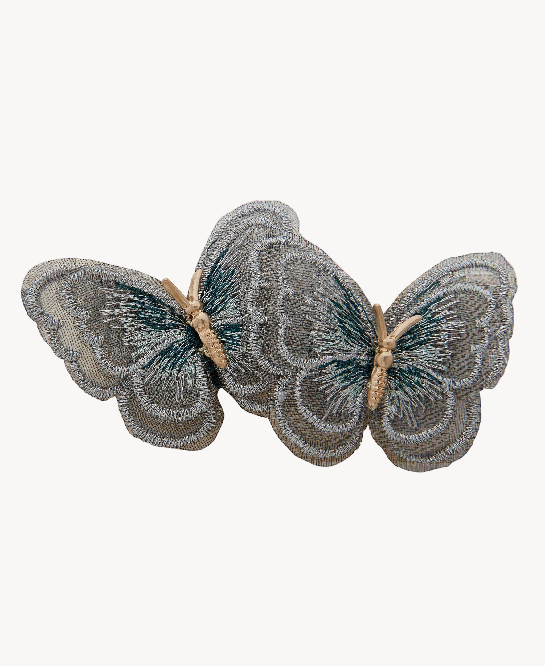 بروش فراشة من القماش من لونا وليلي LON-15H00054