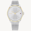 Tommy Hilfiger Women's Delphine Silver Dial Watch - 1782357