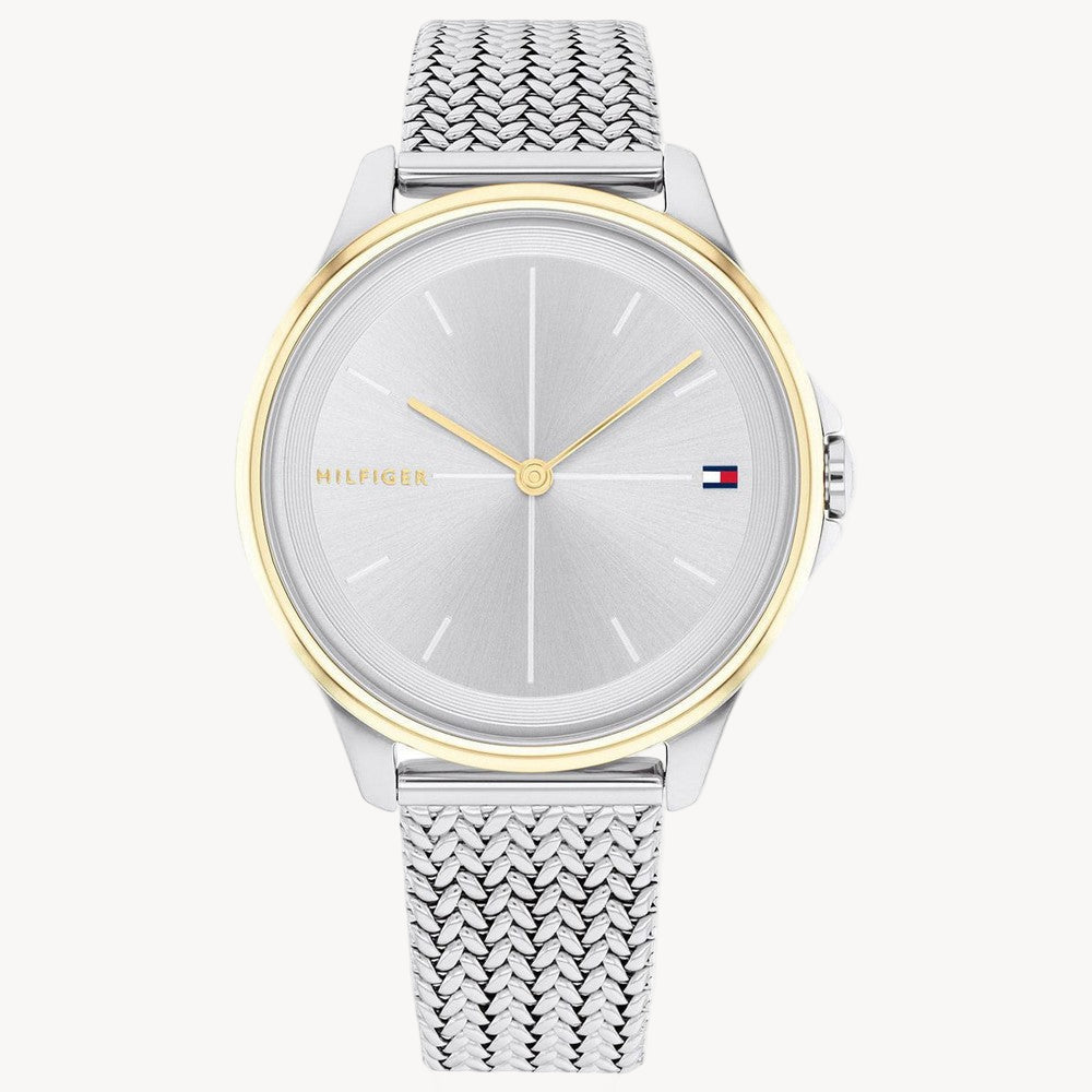 Tommy Hilfiger Women's Delphine Silver Dial Watch - 1782357