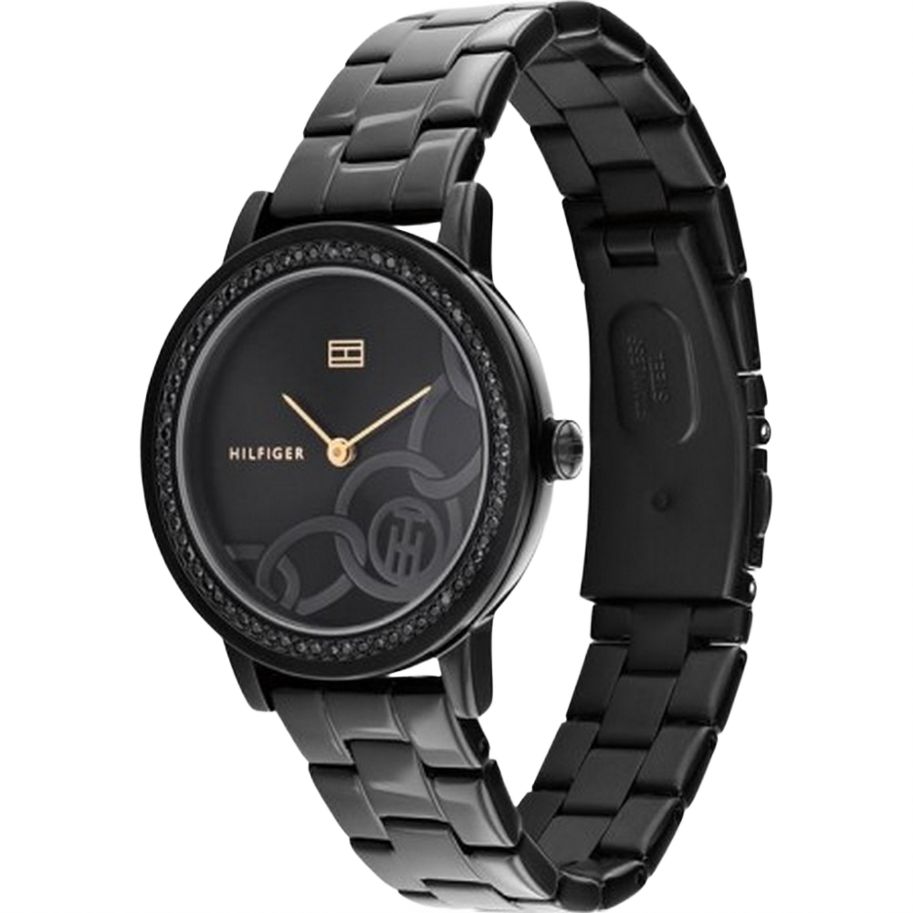 Tommy Hilfiger  1782438 Black Steel Women's Watch