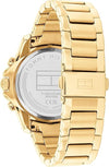 Tommy Hilfiger 1782570 Women's Black Dial Gold-Tone Multifunction Watch