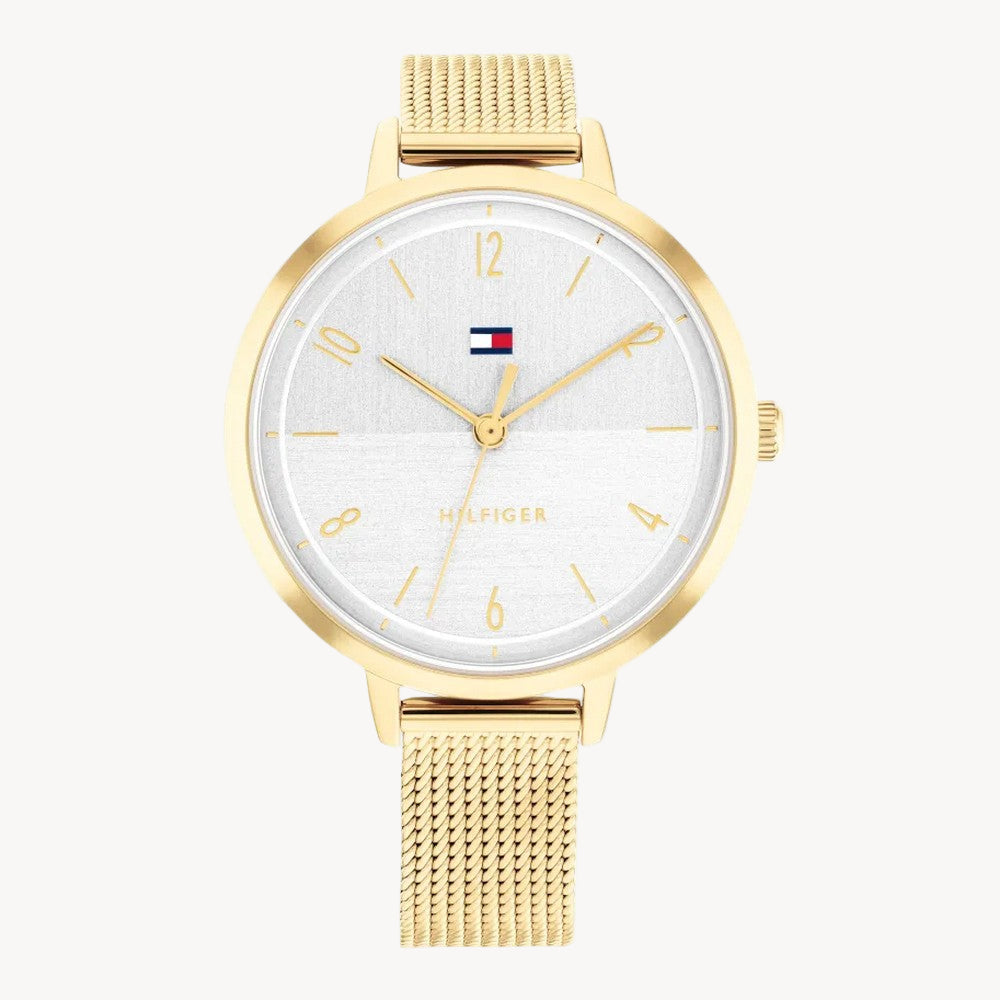 Tommy Hilfiger Florence Women’s Gold Mesh Watch 1782579 – 38 mm