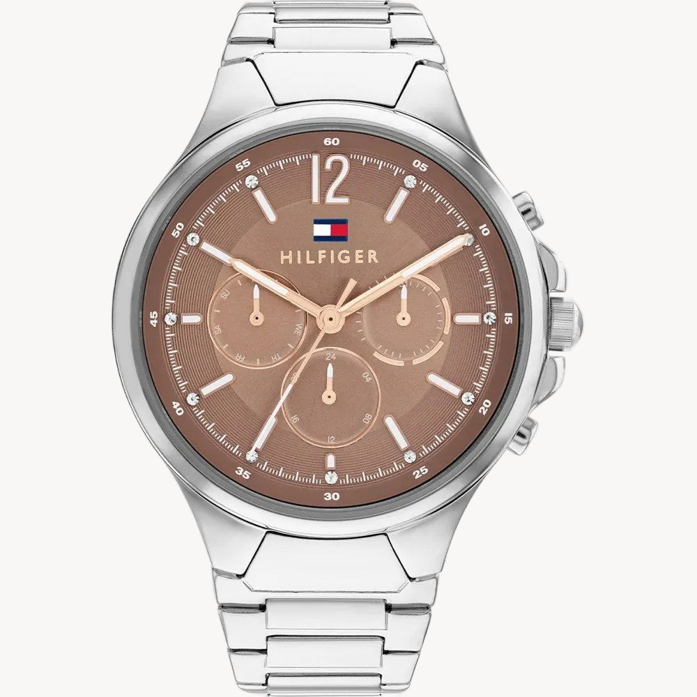 Tommy Hilfiger Sienna Women’s Taupe Dial Multifunction Watch 1782596 – 40 mm