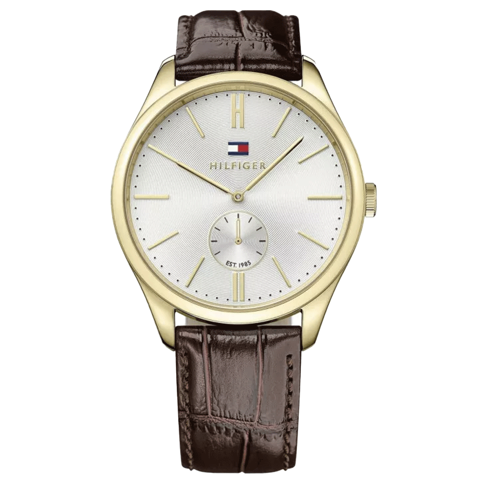 ساعة تومي هيلفيغر 1791170 بايبر للنساء بإطار كريستال رمادي - 36 مم