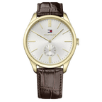 ساعة تومي هيلفيغر 1791170 بايبر للنساء بإطار كريستال رمادي - 36 مم