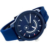 Tommy Hilfiger 1791482 Denim Men's Dual-Time Blue Silicone Watch