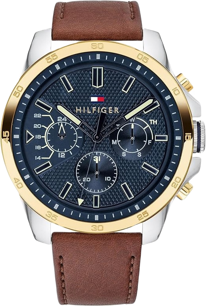 Tommy Hilfiger 1791561 Decker Quartz Blue Dial Men's Watch