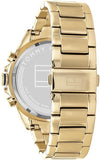 Tommy Hilfiger 1791969 Owen Men's 46mm White Dial Stainless Steel Watch
