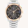 Tommy Hilfiger Jameson Le Men’s 46 mm Black Stainless Steel Watch 1792050
