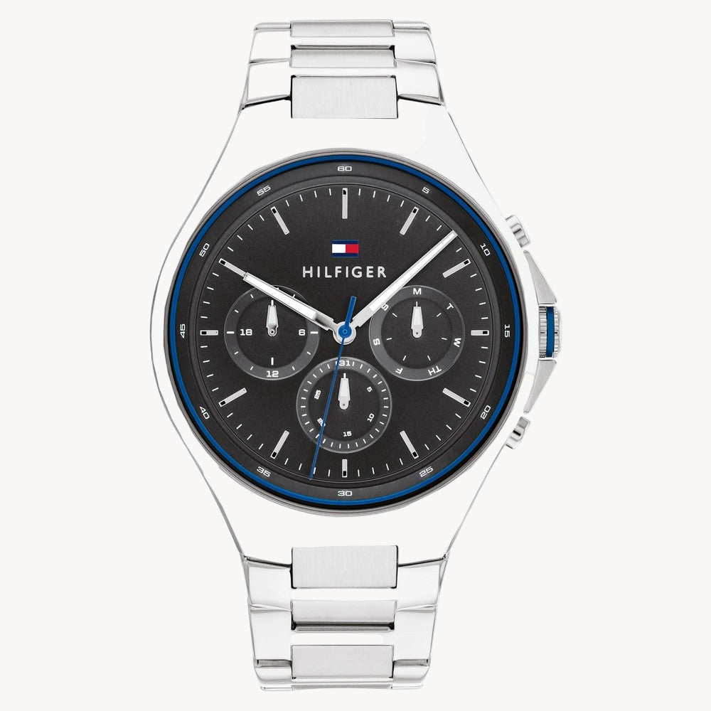 Tommy Hilfiger Justin Men’s Multi-Dial Stainless Steel Watch 1792054 – 44 mm