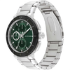 Tommy Hilfiger 1792117 Green Dial Stainless Steel Mens Watch