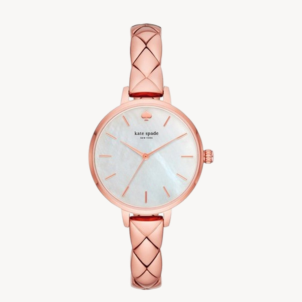 ساعة كيت سبيد نيويورك جراميرسي جراند روز جولد 1YRU0641 للنساء