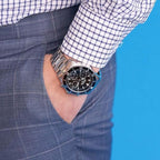 Armitron 20/5351BKSV Black/Silver Dial Quartz Watch