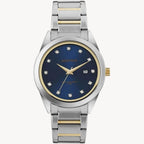 ساعة أرميترون 20/5455NVTT كوارتز بلون أزرق بحري/ثنائي اللون