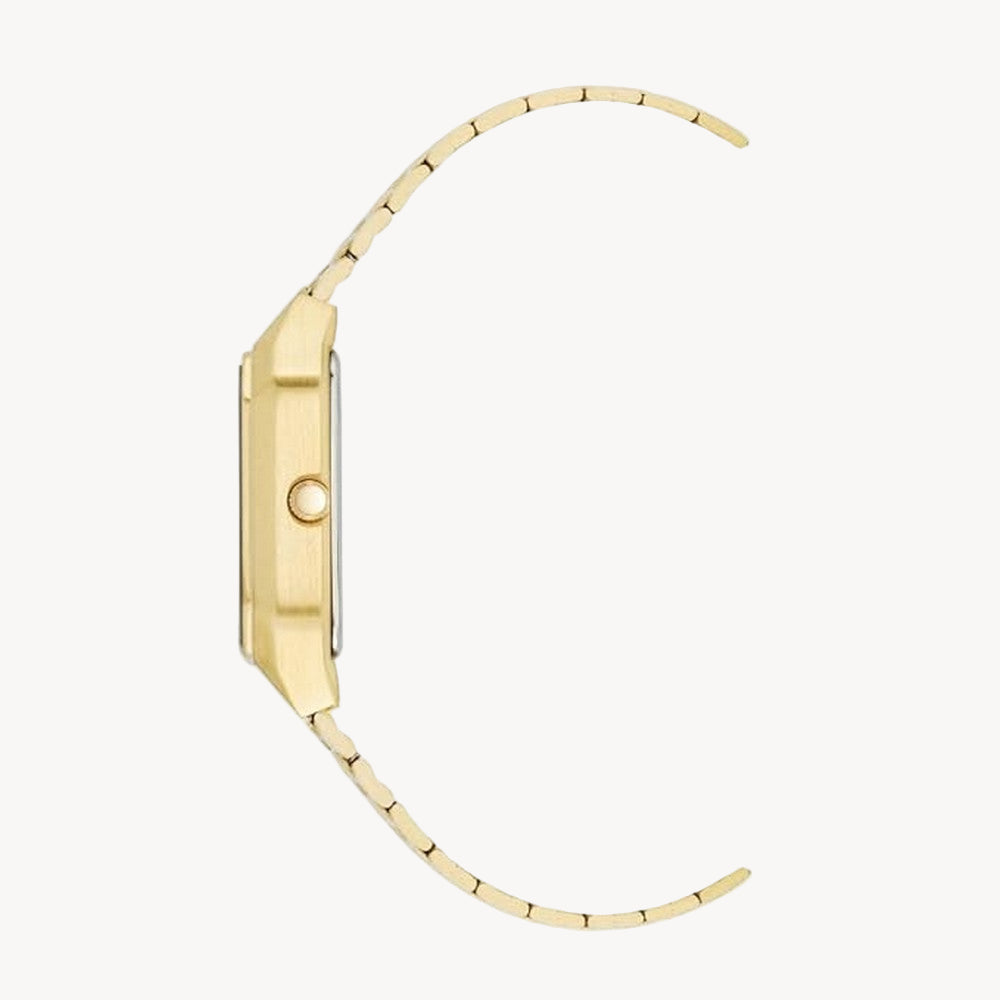 ساعة أرميترون 20/5466bkgp كوارتز بمينا أسود/ذهبي