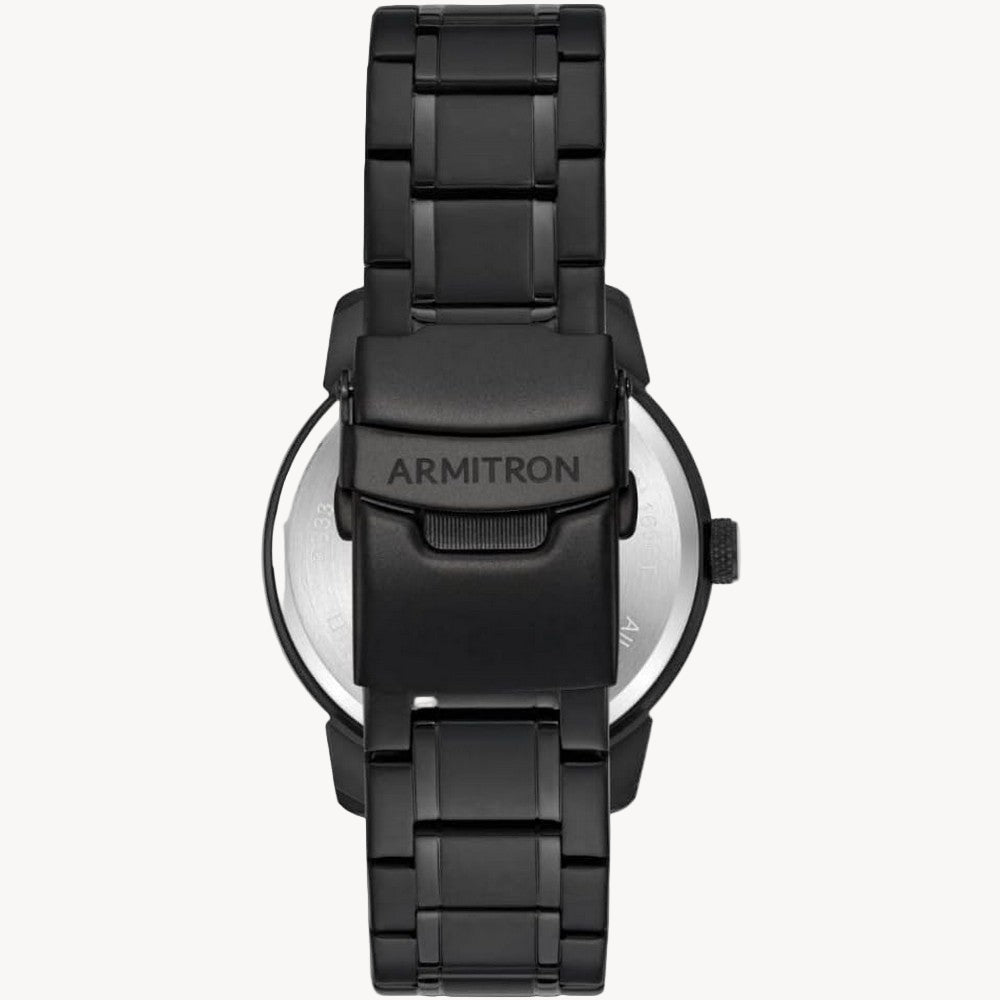 ساعة أرميترون 20/5490bkti للرجال بمينا أسود/تيتانيوم، كوارتز