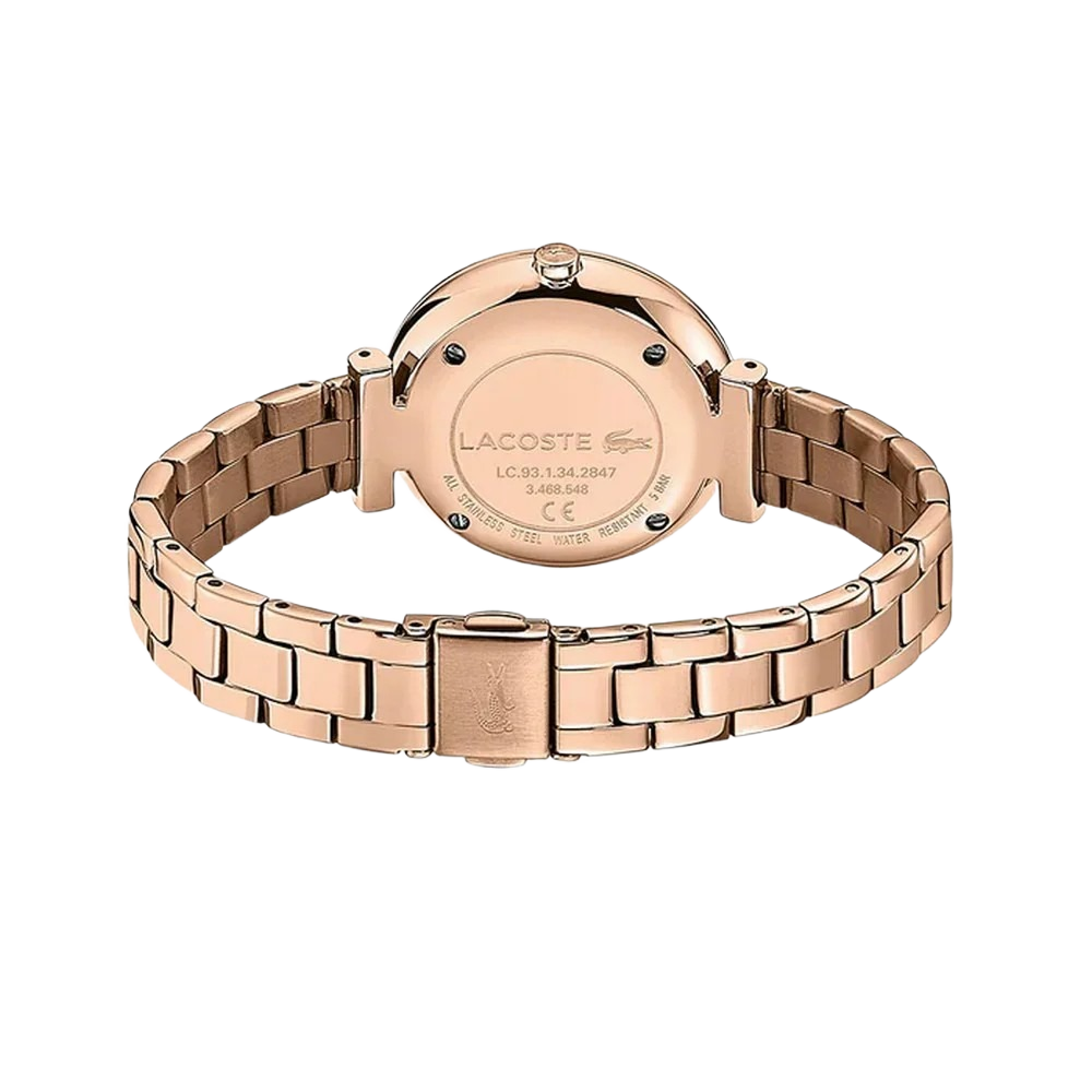 Lacoste Geneva Carnation 2001142 Gold Steel Women's Watch